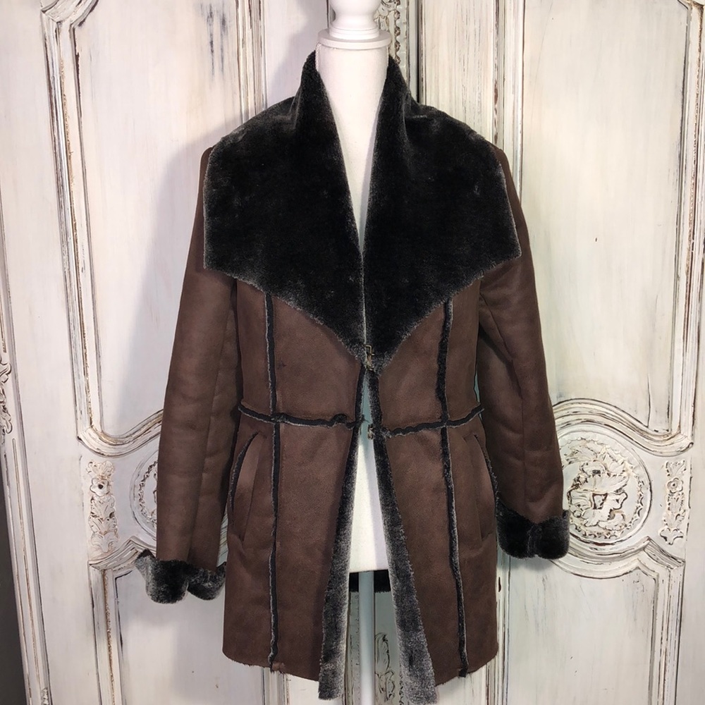 Kut from the Kloth Brown and Black Jacket